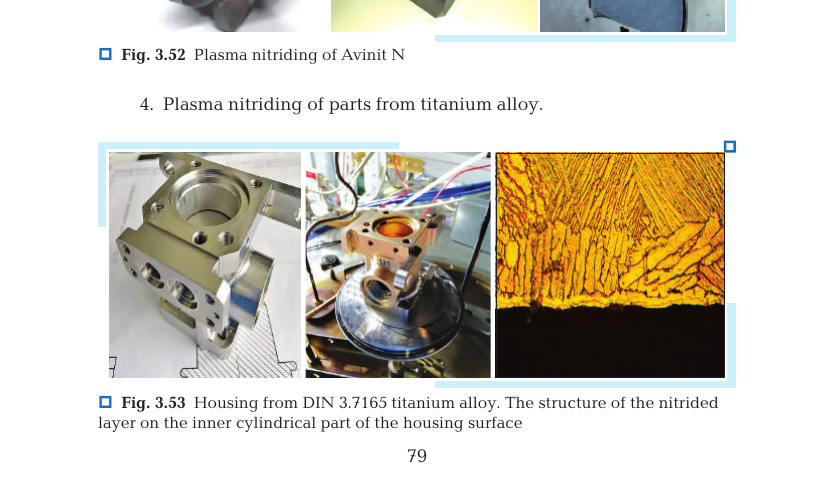 Titanium alloy housing and slide valve with nitrided inner surfaces
