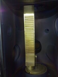 Large-component coating setup