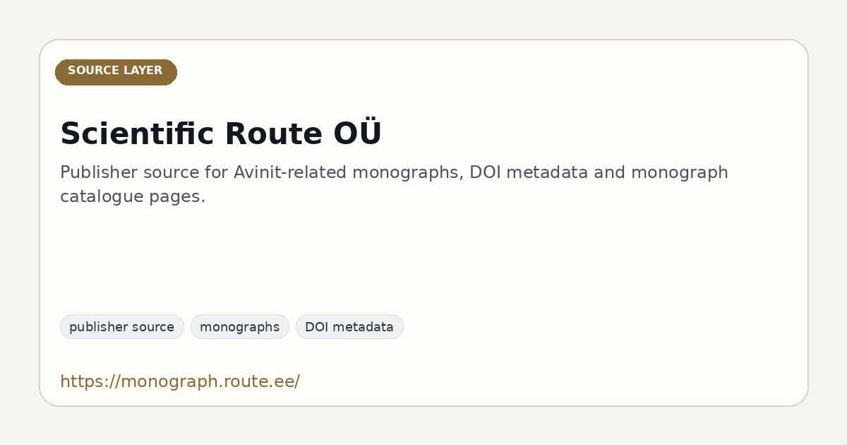 Scientific Route OÜ